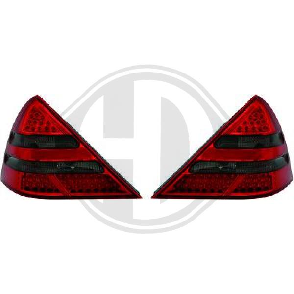 Mercedes SLK R170 96-04 - Zestaw lampy tylnej