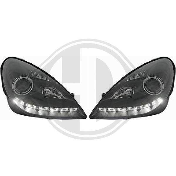Mercedes SLK R171 04-11 - Zestaw reflektora głównego