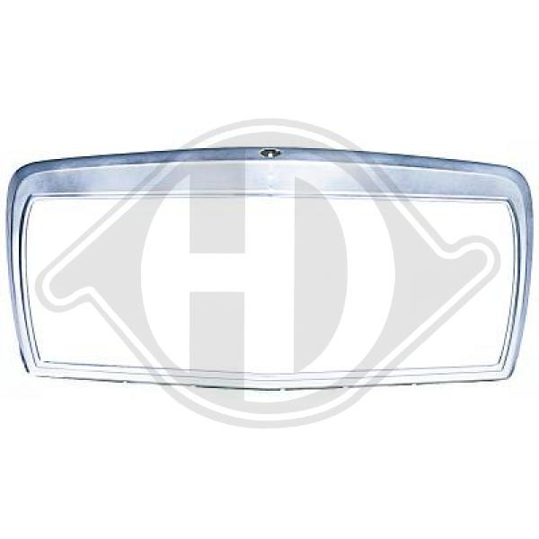 Mercedes W126 (280-500) 80-91 - Zestaw osłony chłodnicy