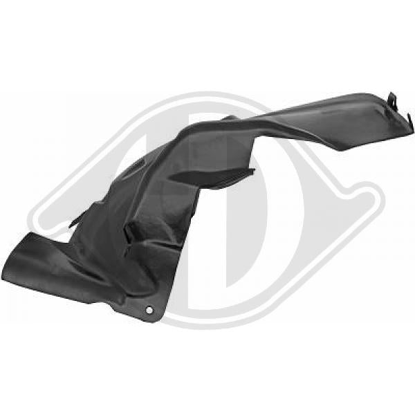 Mercedes W140 SE/L (300-600) 91-98 - Poszycie Wnęka na koła