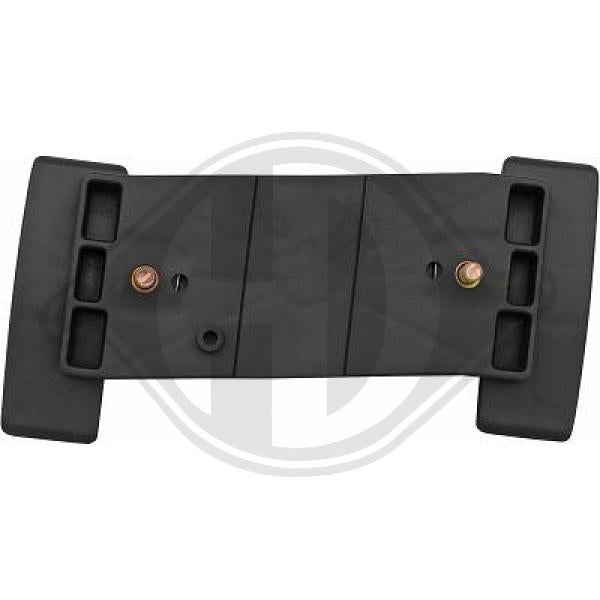 Mercedes W140 SE/L (300-600) 91-98 - Uchwyt zderzak