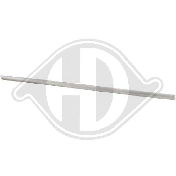 Mercedes W140 SE/L (300-600) 91-98 - Listwa ozdobna / ochronna błotnik