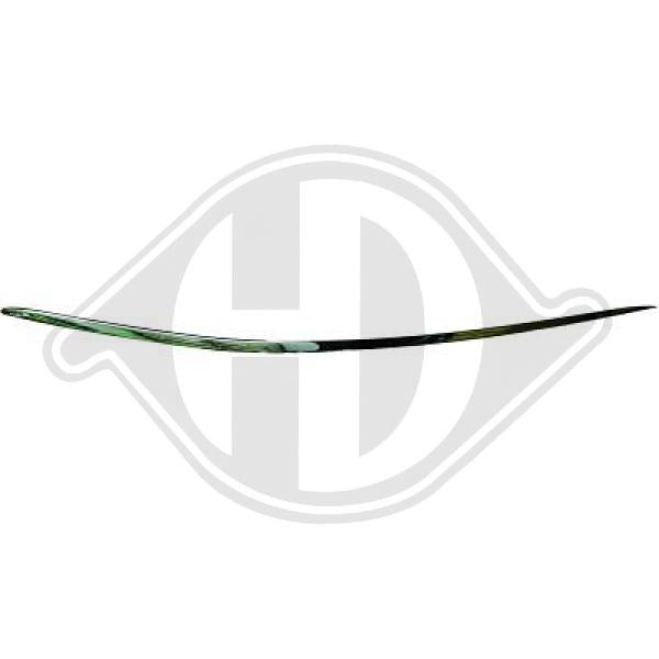 Mercedes S-Kl. W220 98-05 - Listwa ozdobna / ochronna zderzak