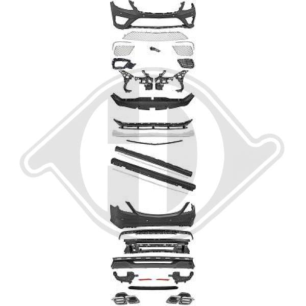 Mercedes S-Kl. W222 13-17 - Zderzak