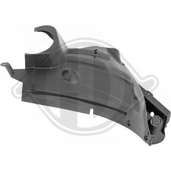 Mercedes GLK 12->> - Poszycie Wnęka na koła