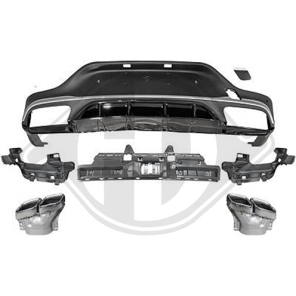 Mercedes GLC-Kl. (W253) 1.15-7.19 - Pokrywa zderzak