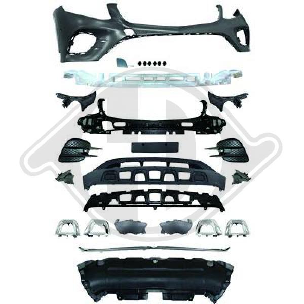 Mercedes GLC-Kl. (W253) 1.15-7.19 - Zderzak