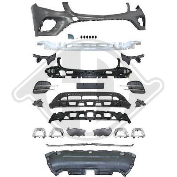 Mercedes GLC-Kl. (W253) 1.15-7.19 - Zderzak