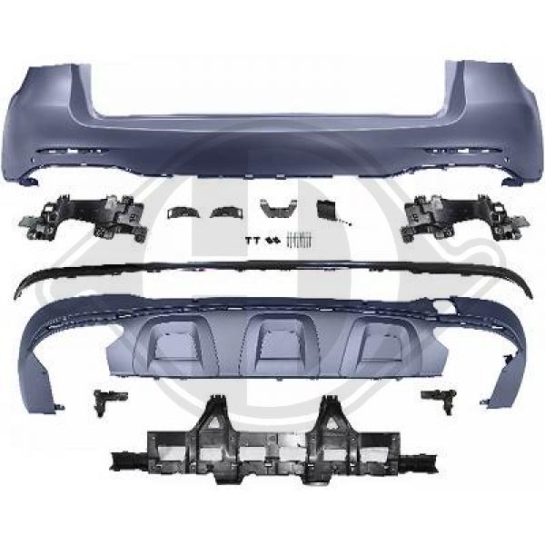 Mercedes GLC-Kl. (W253) 1.15-7.19 - Zderzak