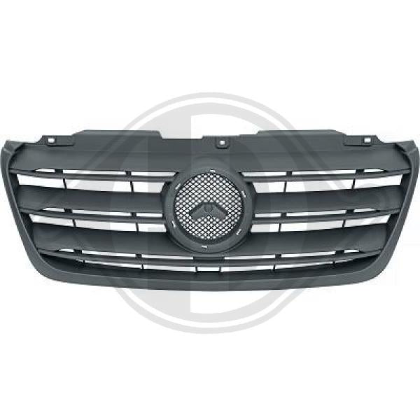 Mercedes Sprinter 18->> - Kratka chłodnicy (grill)