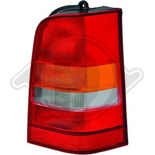 Mercedes Vito VAN/V-Class 96-03 - Lampa tylna zespolona