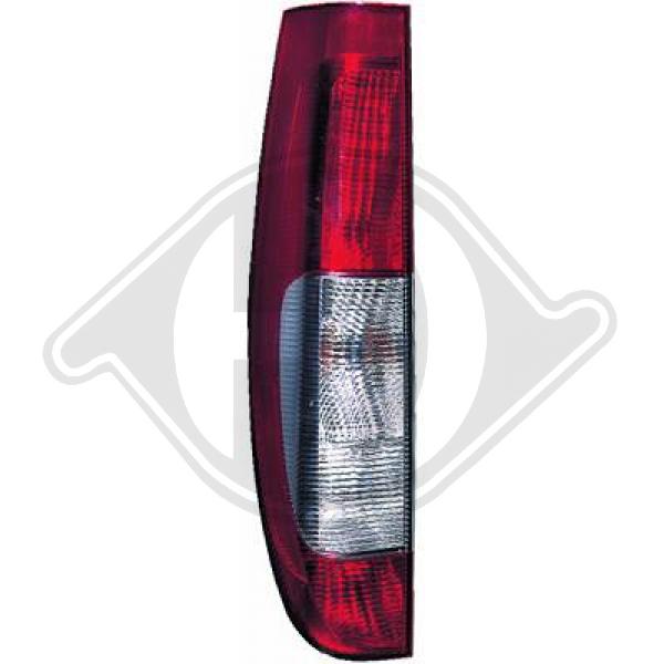 Mercedes Viano/Vito W639 03-10 - Lampa tylna zespolona