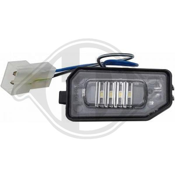 Mercedes V-Klasse/Viano/Vito 14->> - Oświetlenie podłoża wokół samochodu lusterko zewnętrzne