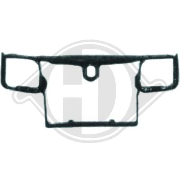 Mercedes C180-280(W202) 93-00 - Przednie poszycie