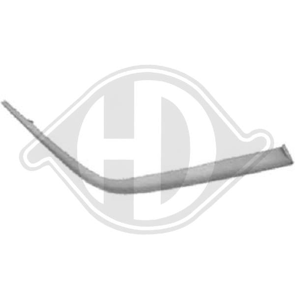 Mercedes C180-280(W202) 93-00 - Listwa ozdobna / ochronna zderzak