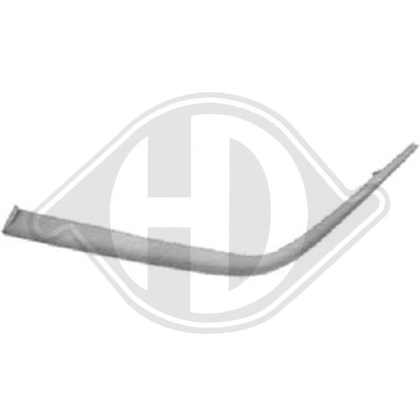 Mercedes C180-280(W202) 93-00 - Listwa ozdobna / ochronna zderzak