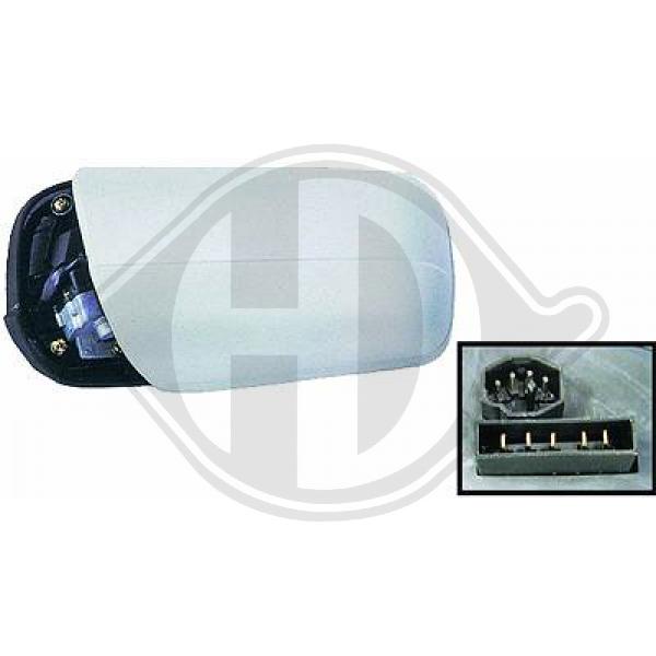 Mercedes W140 SE/L (300-600) 91-98 - Lusterko zewnętrzne