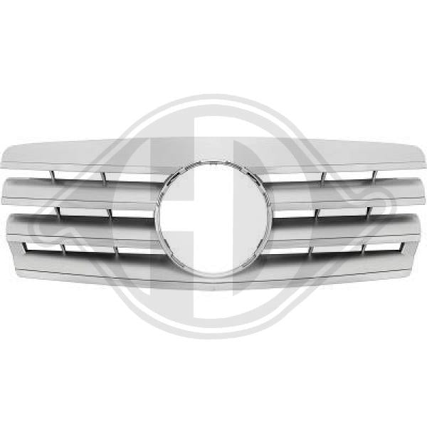 Mercedes C180-280(W202) 93-00 - Kratka chłodnicy (grill)
