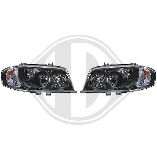 Mercedes C180-280(W202) 93-00 - Zestaw reflektora głównego