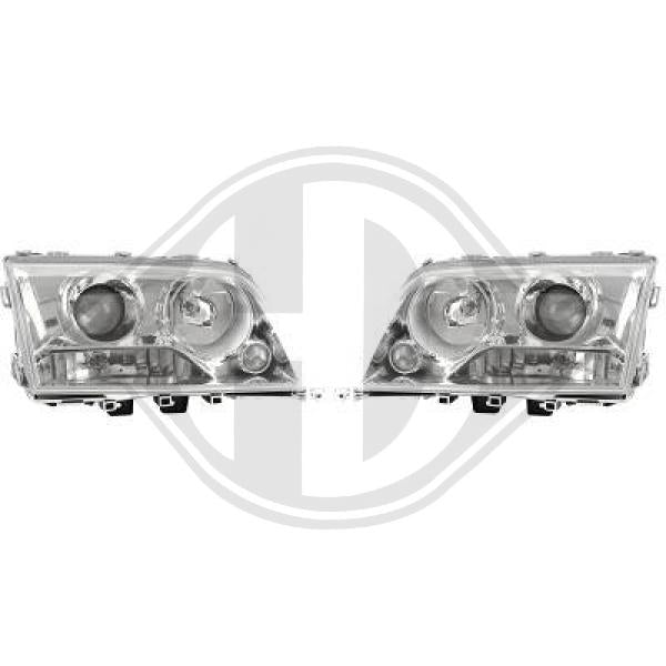 Mercedes C180-280(W202) 93-00 - Zestaw reflektora głównego