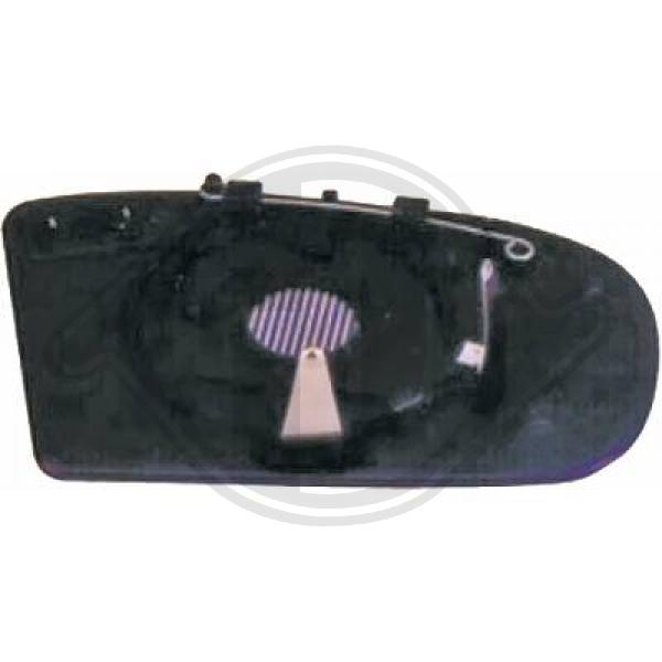 Mercedes C-Kl. (C203)Sportcoupe 01-04 - Szkło lusterka lusterko zewnętrzne