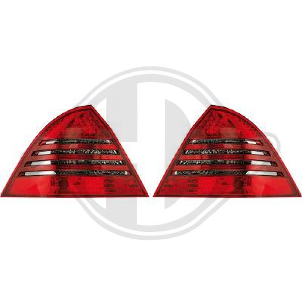 Mercedes C-Kl. (C180-320)W203 04-07 - Zestaw lampy tylnej