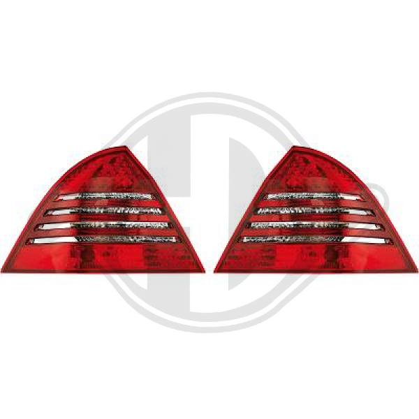 Mercedes C-Kl. (C180-320)W203 04-07 - Zestaw lampy tylnej