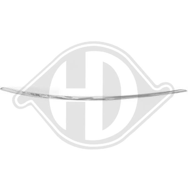 Mercedes C-Kl. W204 07-11 - Pokrywa zderzak