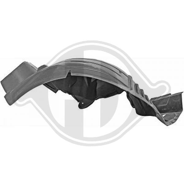 Mercedes C-Kl. W204 11->> - Poszycie Wnęka na koła