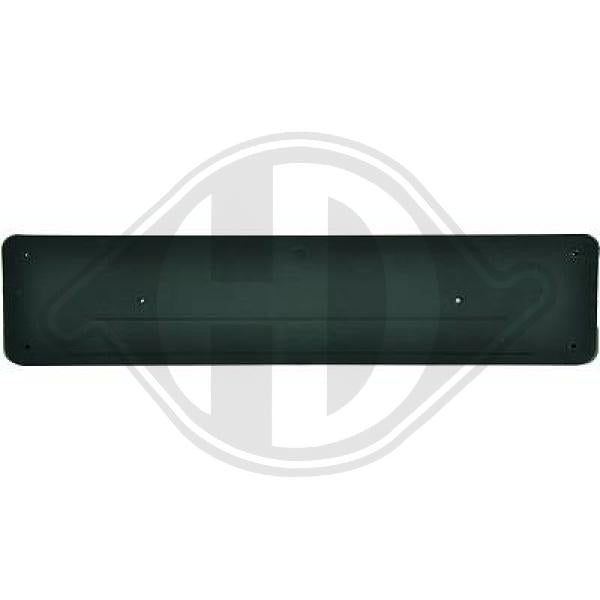 Mercedes C-Kl. W204 11->> - Uchwyt tablicy rejestracyjnej