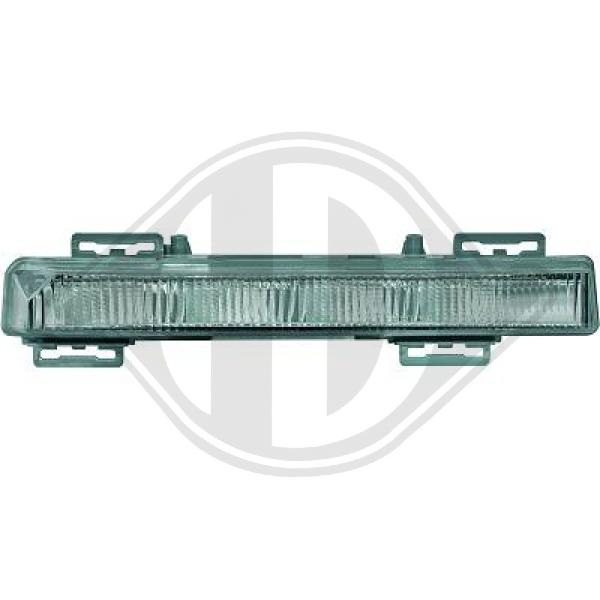 Mercedes C-Kl. W204 11->> - światła do jazdy w dzień