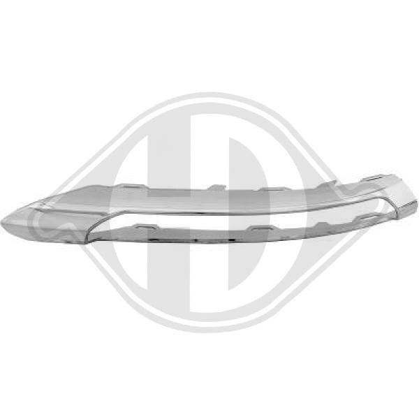 Mercedes C-Kl. W204 11->> - Listwa ozdobna / ochronna zderzak