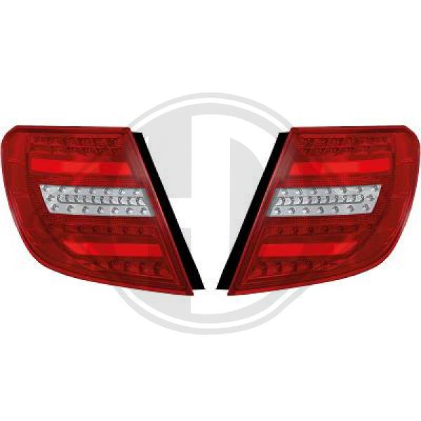 Mercedes C-Kl. W204 11-15 - Zestaw lampy tylnej