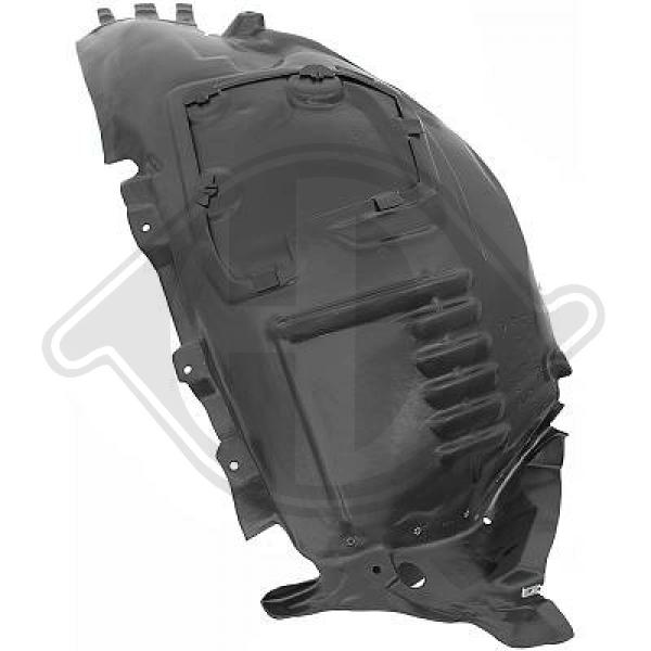 Mercedes C-Kl. Lim./Kombi W205 1.14-7.18 - Poszycie Wnęka na koła