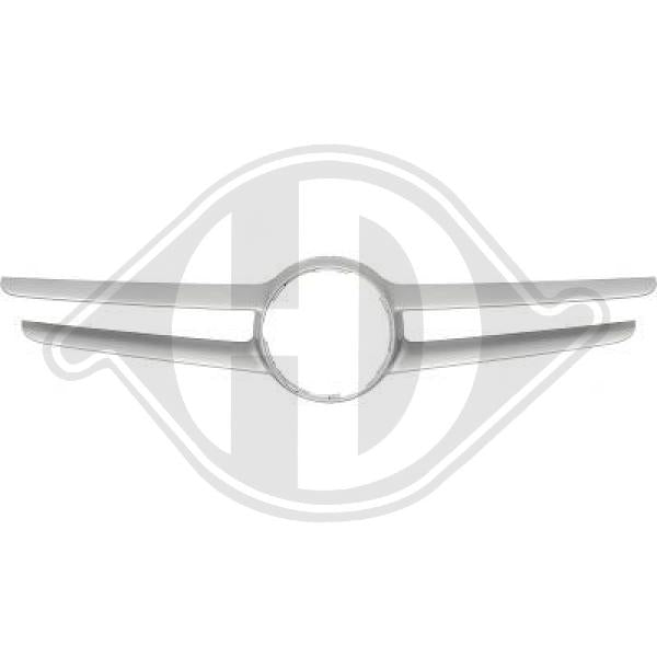 Mercedes C-Kl. Lim./Kombi W205 1.14-7.18 - Pokrywa kratka chłodnicy