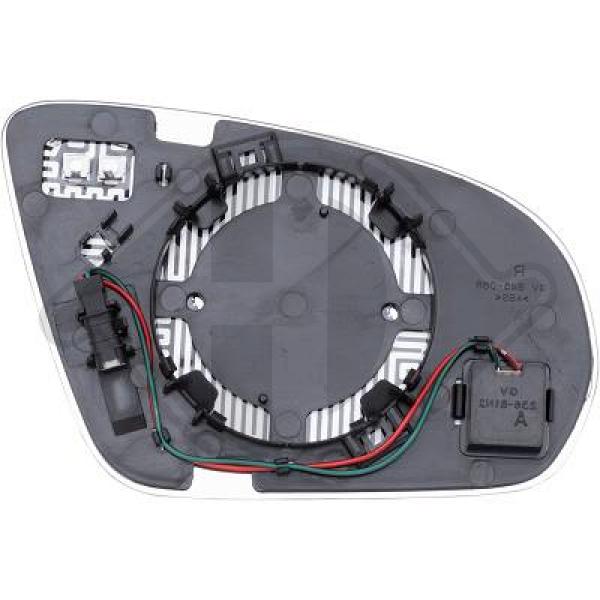 Mercedes GLC-Kl. X253 15->> - Szkło lusterka lusterko zewnętrzne