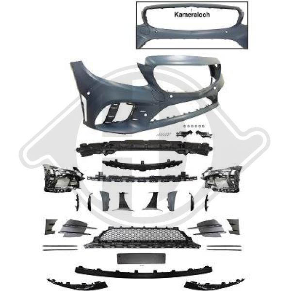 Mercedes C-Kl. W205 Lim/Cpe/Tour. 8.18-21 - Zderzak