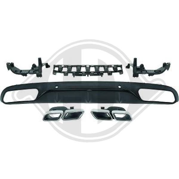 Mercedes C-Kl. W205 1.14-7.18 - Zderzak