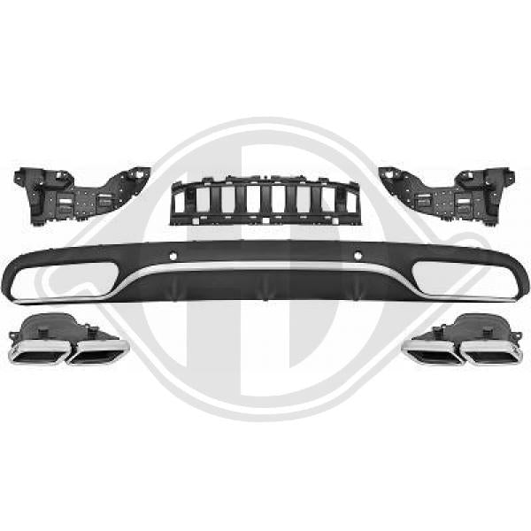 Mercedes C-Kl. W205 1.14-7.18 - Zderzak