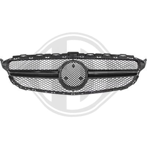 Mercedes C-Kl. W205 1.14-7.18 - Kratka chłodnicy (grill)
