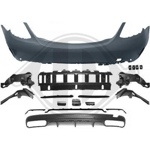 Mercedes C-Kl. W205 1.14-7.18 - Zderzak