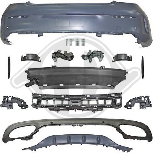 Mercedes C-Kl. W205 1.14-7.18 - Zderzak