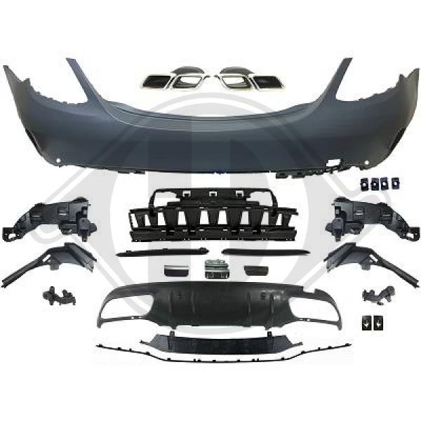 Mercedes C-Kl. W205 1.14-7.18 - Zderzak