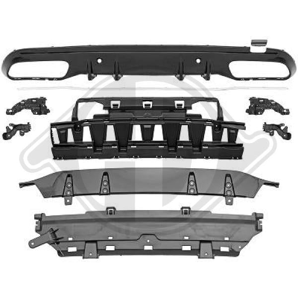 Mercedes C-Kl. W205 Lim/Cpe/Tour. 8.18-21 - Zderzak