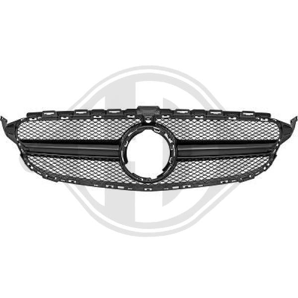 Mercedes C-Kl. W205 Lim/Cpe/Tour. 8.18-21 - Kratka chłodnicy (grill)