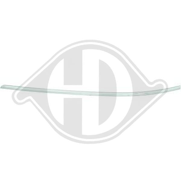 Mercedes A-Klasse W169 08->> - Listwa ozdobna / ochronna zderzak