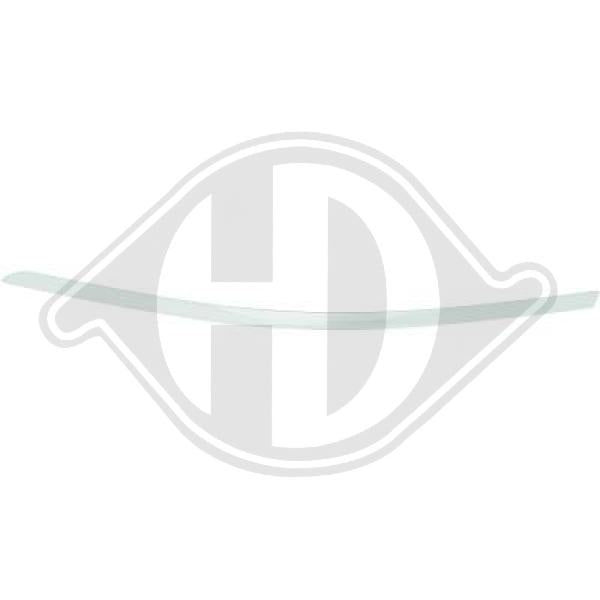 Mercedes A-Klasse W169 08->> - Listwa ozdobna / ochronna zderzak