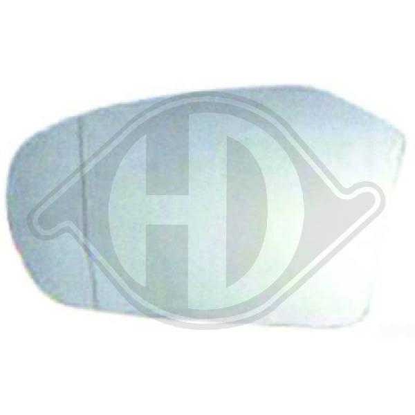 Mercedes A-Klasse W169 04-08 - Szkło lusterka lusterko zewnętrzne