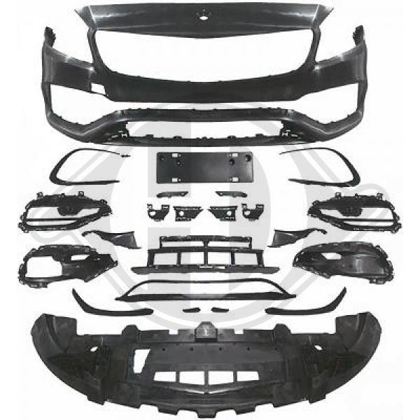 Mercedes A-Klasse W176 AMG Optik 12-18 - Zderzak