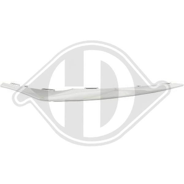 Mercedes CLA C117 13->> - Zestaw listw ozdobnych / ochronnych zderzak